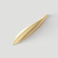 Leaf-Shaped Zinc Alloy Drawer Pulls and Cabinet Handles