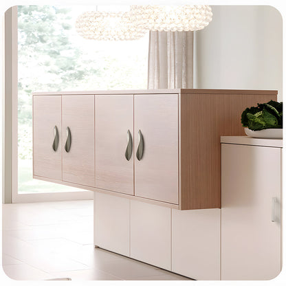 Leaf-Shaped Zinc Alloy Drawer Pulls and Cabinet Handles