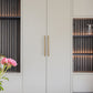 Gold Brass Round Bar Cabinet Handles and T-Bar Knobs