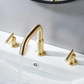 Widespread 2-Handle Bathroom Faucets for Sink 3 Hole