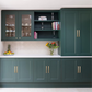 Open-Center Cabinet Pulls and Matching Knobs