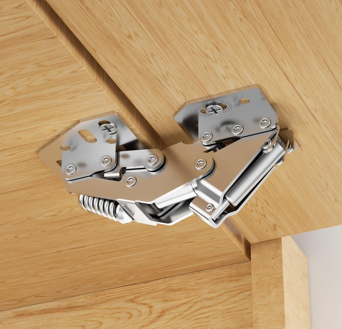 Harbor 90° Soft-Close No-Bore RV Cabinet Hinges – Surface Mount
