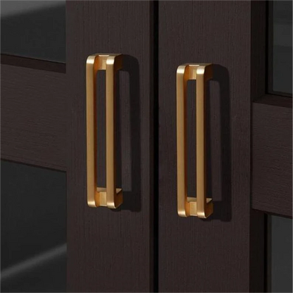 Open-Center Cabinet Pulls and Matching Knobs