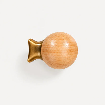 Fish-Shaped Wooden Cabinet Knob