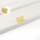 Rounded-End Aluminum Alloy Cabinet Handles for Kitchen Cabinets