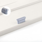 Rounded-End Aluminum Alloy Cabinet Handles for Kitchen Cabinets