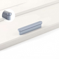 Rounded-End Aluminum Alloy Cabinet Handles for Kitchen Cabinets