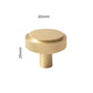 Gold Knurled Cabinet Handles, Drawer Pulls and Knobs