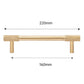 Gold Knurled Cabinet Handles, Drawer Pulls and Knobs