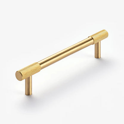 Gold Knurled Cabinet Handles, Drawer Pulls and Knobs