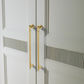 Textured Round Bar Cabinet Handles and Knobs