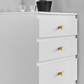 Textured Round Bar Cabinet Handles and Knobs