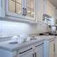 Black Square Cabinet Pulls for Modern Farmhouse Kitchen Cabinets & Drawers