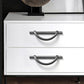 Half Moon Cabinet Pulls for Closets and Wardrobes
