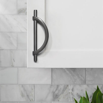 Half Moon Cabinet Pulls for Closets and Wardrobes