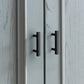 Matte Black Square Bar Drawer Pulls and Cabinet Handles
