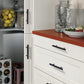 Matte Black Square Bar Drawer Pulls and Cabinet Handles