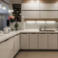 Minimalist Finger Edge Pulls for Cabinets