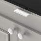 Aluminum Alloy Kitchen Cabinet Drawer Edge Pull