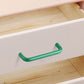 Colorful Curved Cabinet Pulls and Knobs for Kids' Room Furniture