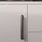 Grooved Round Bar Zinc Alloy Cabinet Pulls and Knobs