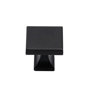 Square Zinc Alloy Kitchen Cabinet Knobs