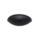 Matte Black Cup Drawer Pulls, 3 Inch Hole Center