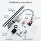 Tavora Touch Kitchen Faucet with Pull-Down Sprayer, Single Handle Stainless Steel Faucet