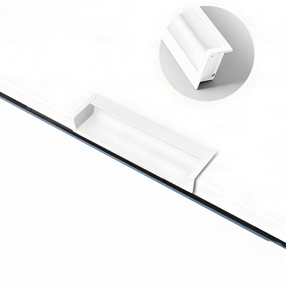 Multicolor Channel Cabinet Edge Pulls for Slab Doors