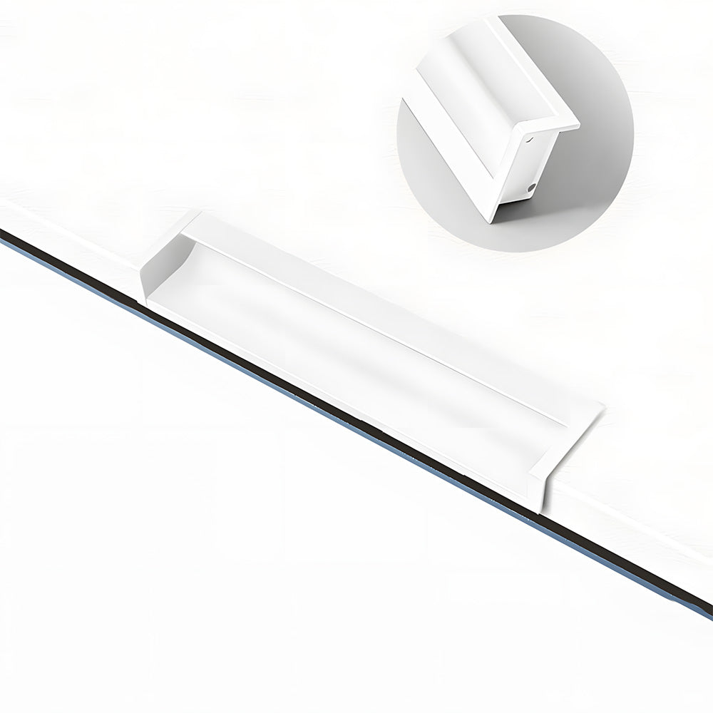 Multicolor Channel Cabinet Edge Pulls for Slab Doors