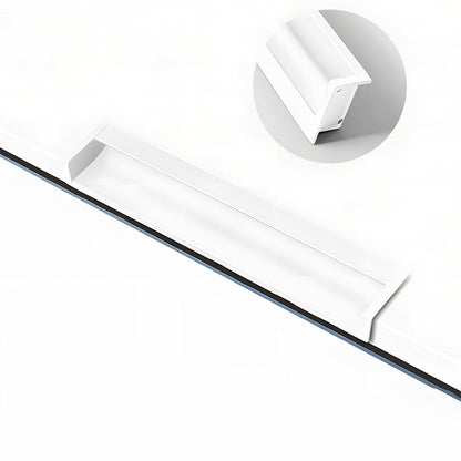 Multicolor Channel Cabinet Edge Pulls for Slab Doors