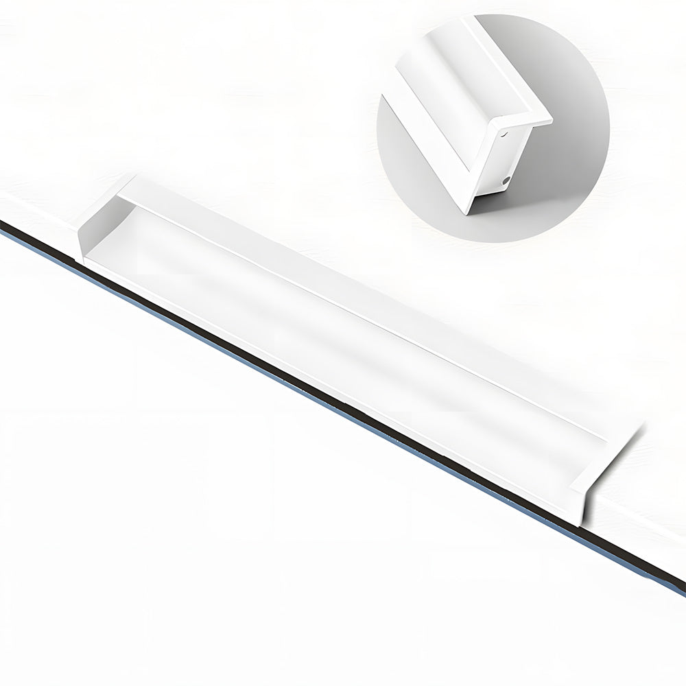 Multicolor Channel Cabinet Edge Pulls for Slab Doors