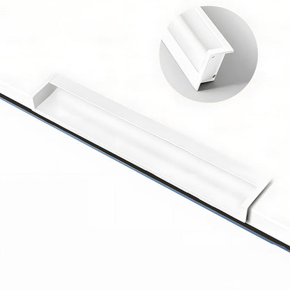 Multicolor Channel Cabinet Edge Pulls for Slab Doors