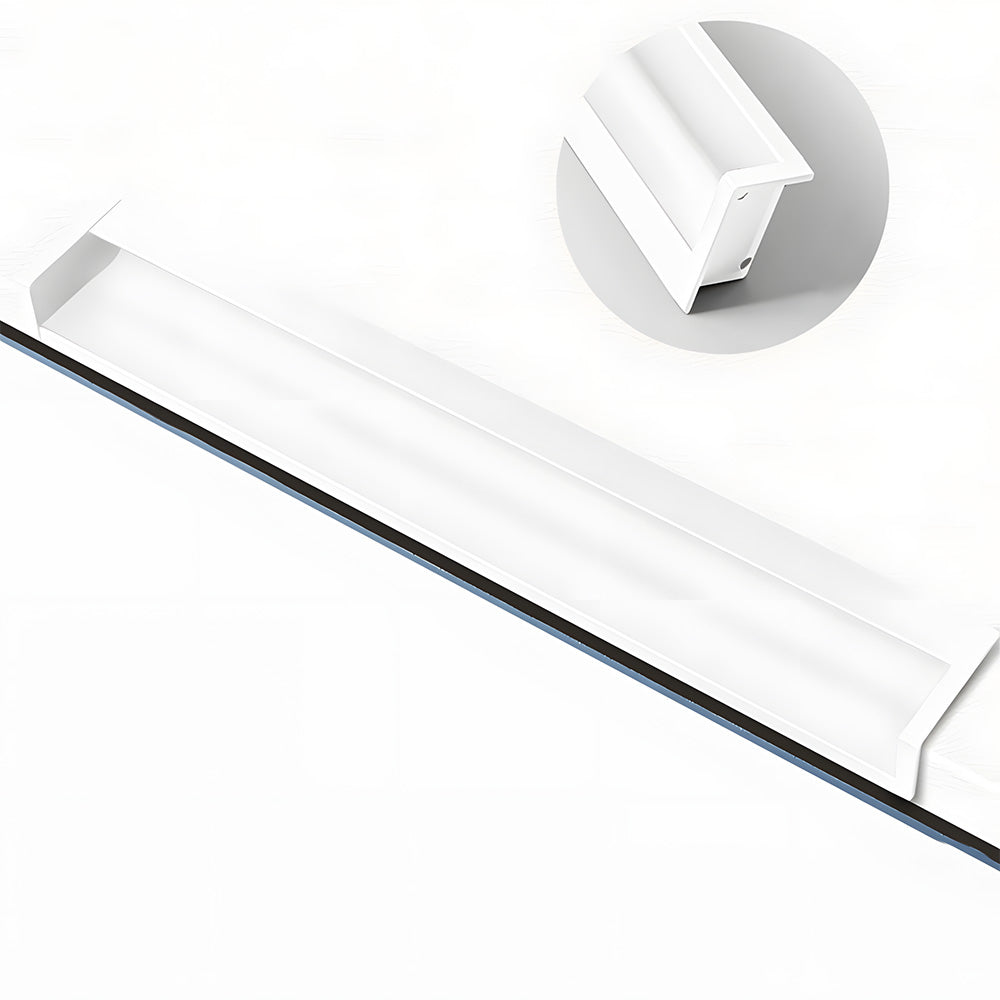 Multicolor Channel Cabinet Edge Pulls for Slab Doors