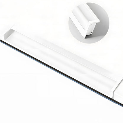 Multicolor Channel Cabinet Edge Pulls for Slab Doors