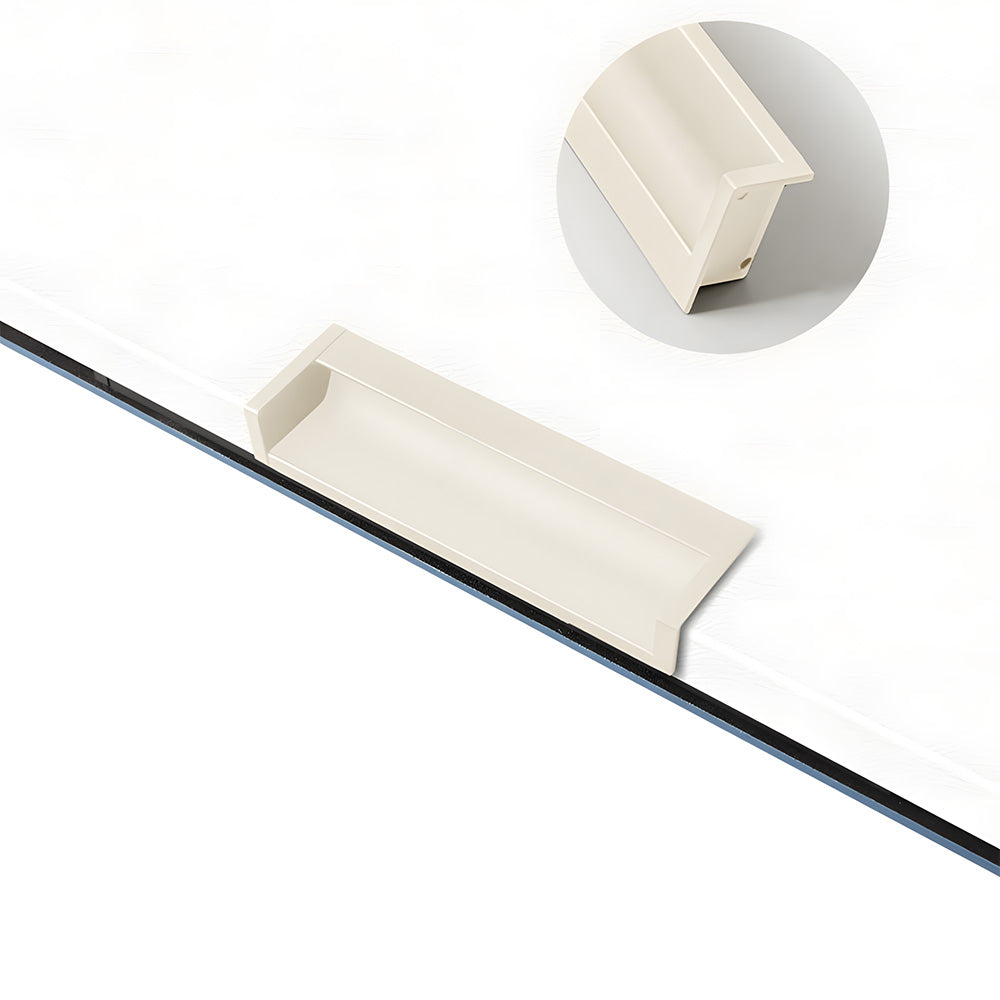 Multicolor Channel Cabinet Edge Pulls for Slab Doors