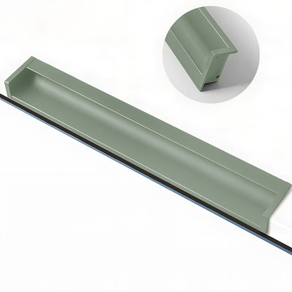 Multicolor Channel Cabinet Edge Pulls for Slab Doors