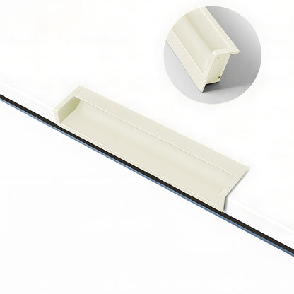 Multicolor Channel Cabinet Edge Pulls for Slab Doors