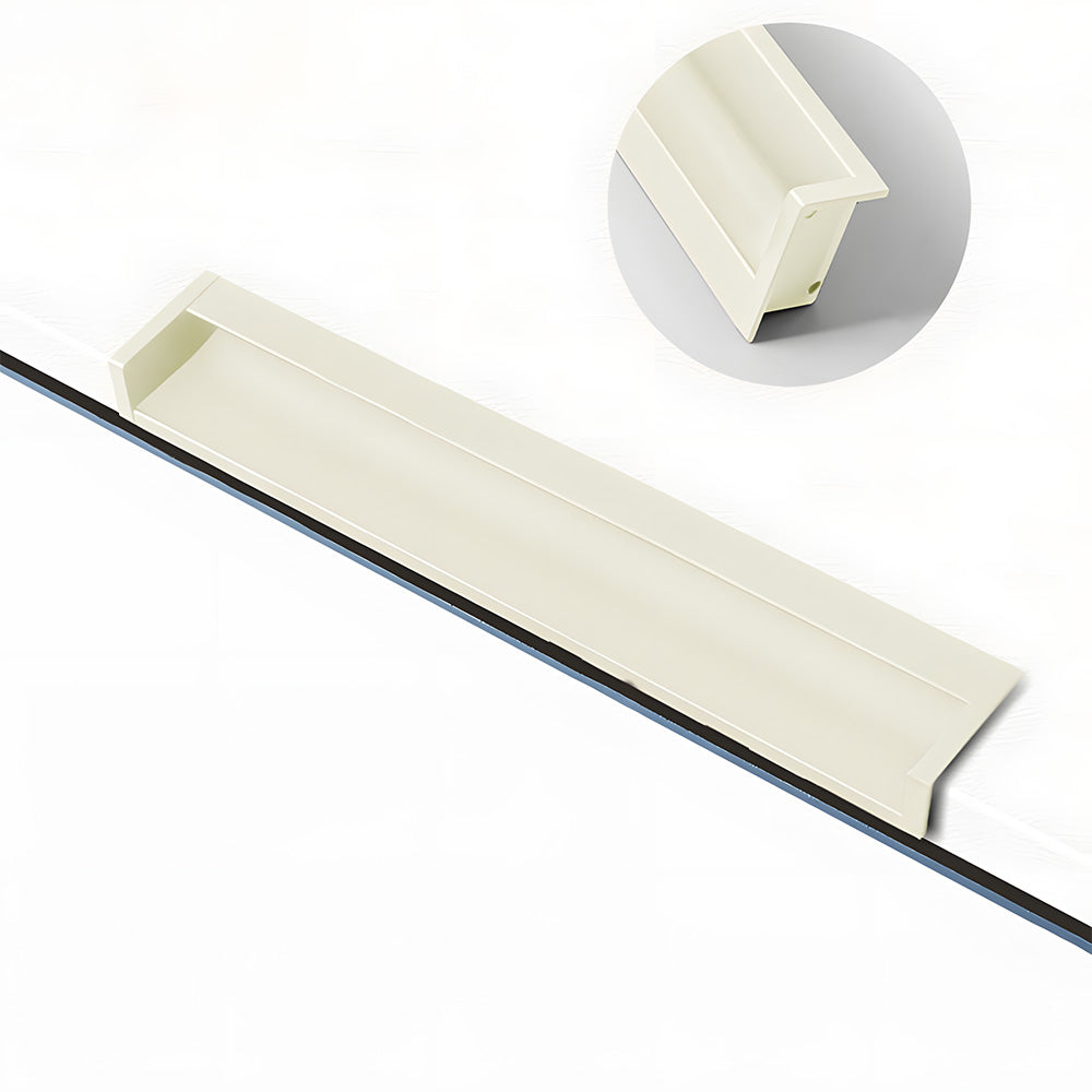 Multicolor Channel Cabinet Edge Pulls for Slab Doors