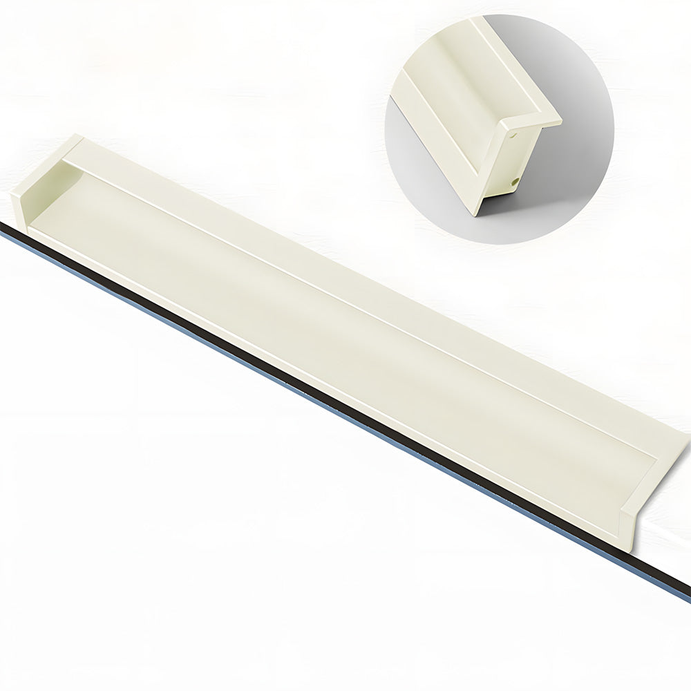 Multicolor Channel Cabinet Edge Pulls for Slab Doors