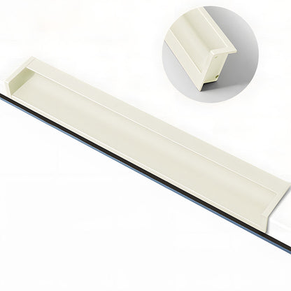Multicolor Channel Cabinet Edge Pulls for Slab Doors