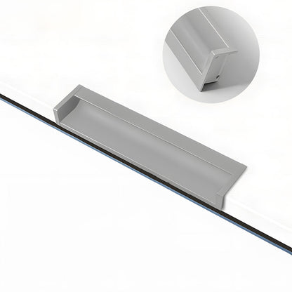 Multicolor Channel Cabinet Edge Pulls for Slab Doors