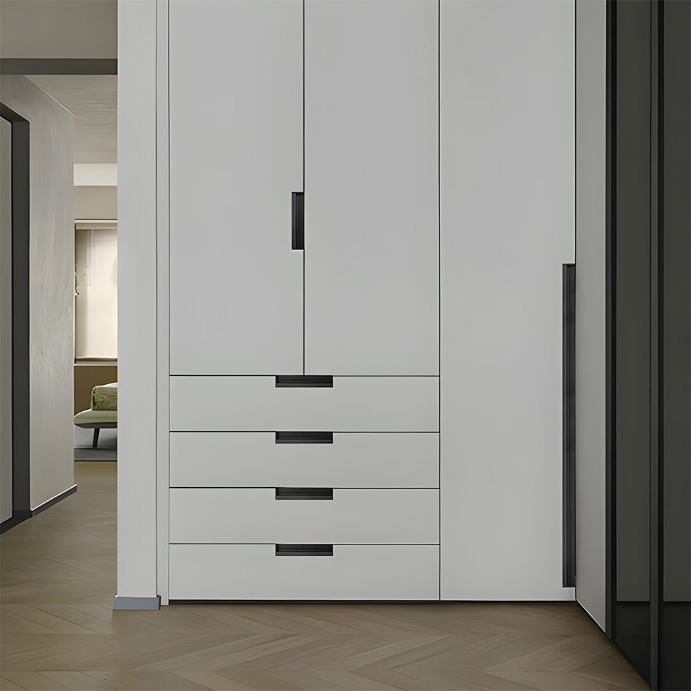 Multicolor Channel Cabinet Edge Pulls for Slab Doors