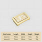 Concealed Ring Shell Inlay Cabinet Pulls, Zinc Alloy Drawer Handles