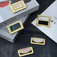 Concealed Ring Shell Inlay Cabinet Pulls, Zinc Alloy Drawer Handles
