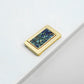 Concealed Ring Shell Inlay Cabinet Pulls, Zinc Alloy Drawer Handles