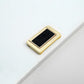 Concealed Ring Shell Inlay Cabinet Pulls, Zinc Alloy Drawer Handles