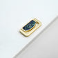 Concealed Ring Shell Inlay Cabinet Pulls, Zinc Alloy Drawer Handles
