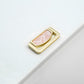 Concealed Ring Shell Inlay Cabinet Pulls, Zinc Alloy Drawer Handles