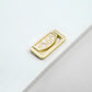 Concealed Ring Shell Inlay Cabinet Pulls, Zinc Alloy Drawer Handles